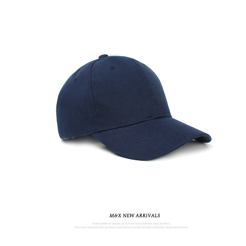 Gorra de Béisbol de Color Sólido con Logotipo Bordado, Gorra Lisa de Algodón Puro de Alta Calidad para Mujer, Gorra de Primavera y Otoño con Visera