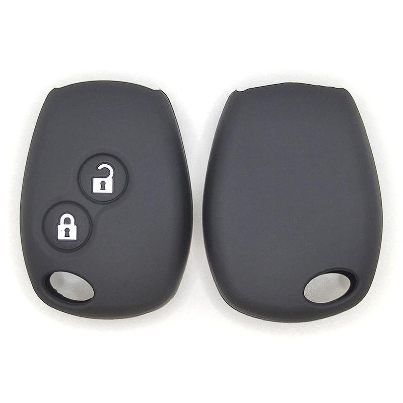 Подходит для смарт-автомобиля силиконовый ключевой чехол Renault Correga прямой пластина силиконовый ключевой чехол