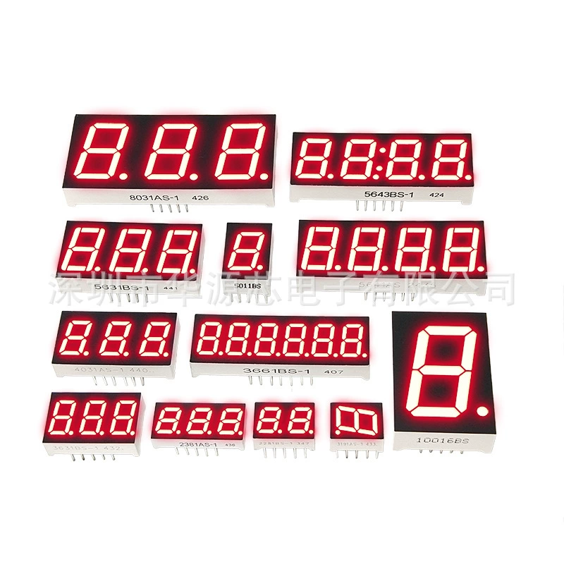 Цифровая трубка 0.28 0.36 0.4 0.56 0.8 дюймов 1/2/3/4