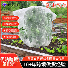 农用防虫网罩跨境供应加厚农用蔬菜防虫网袋大棚果树防虫防鸟网罩