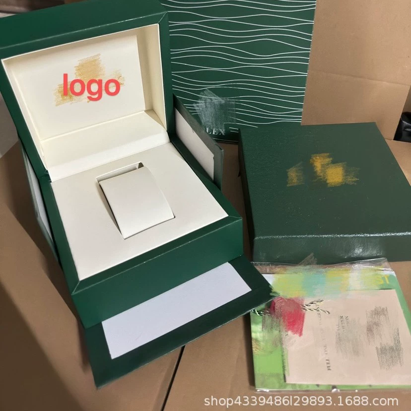 Коробка для часов Зеленая коробка для хранения часов