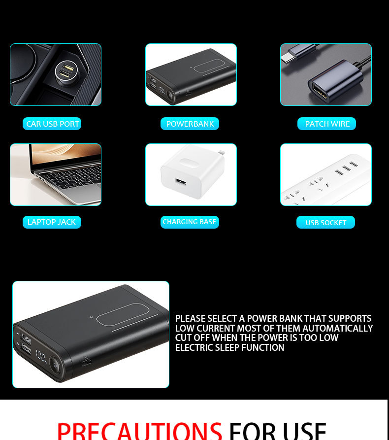 Cross-Border Car USB Indoor Glass Bottle Touch Light, Colorful Ambient Light, Plug-And-Play Bedroom Car Light