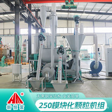 250型环模颗粒饲料机组 小型水产养殖加工设备 时产300-100公斤