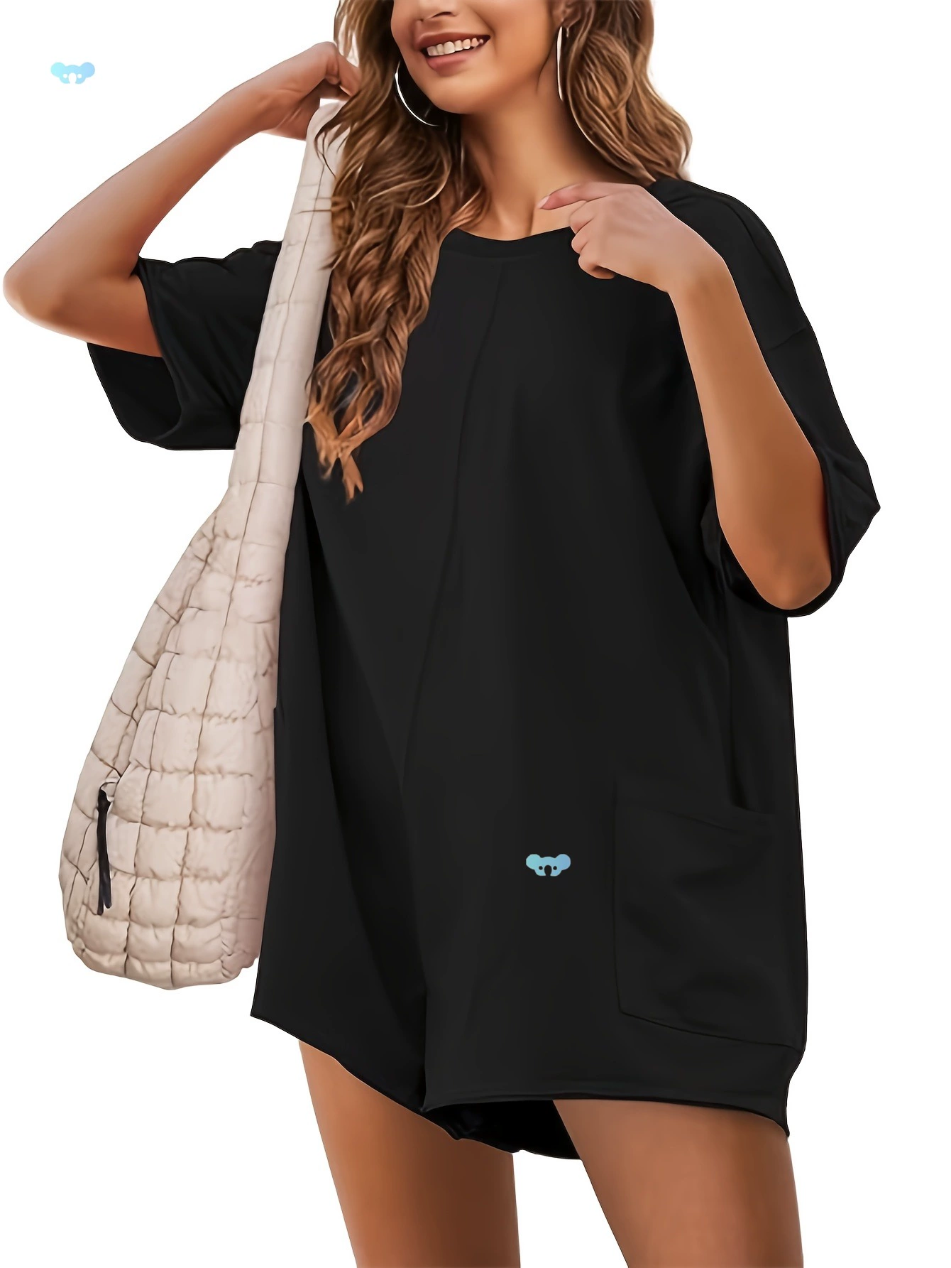 Двусторонний комбинезон Женский двусторонний комбинезон оверсайз трансграничный