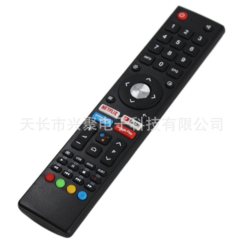 Control Remoto por Voz Infrarrojo Compatible con CHIQ JVC GCBL TV02ADBBT en Existencia, OEM, Comercio Exterior Transfronterizo