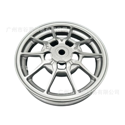 Qiaohe Guihuo 100Cc Lingying 100 – Motorcycle wheel hub - rear-wheel-hub-10-inches-18-teeth-silver