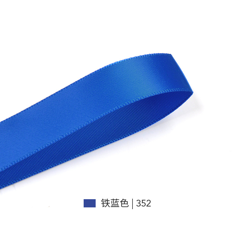 En stock al por mayor 2,8 cm cinta de satén de una sola cara material de embalaje de pastel de cumpleaños cinta de arco al por mayor