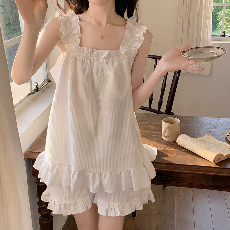 Top with cups, knitted pijama, sexy set