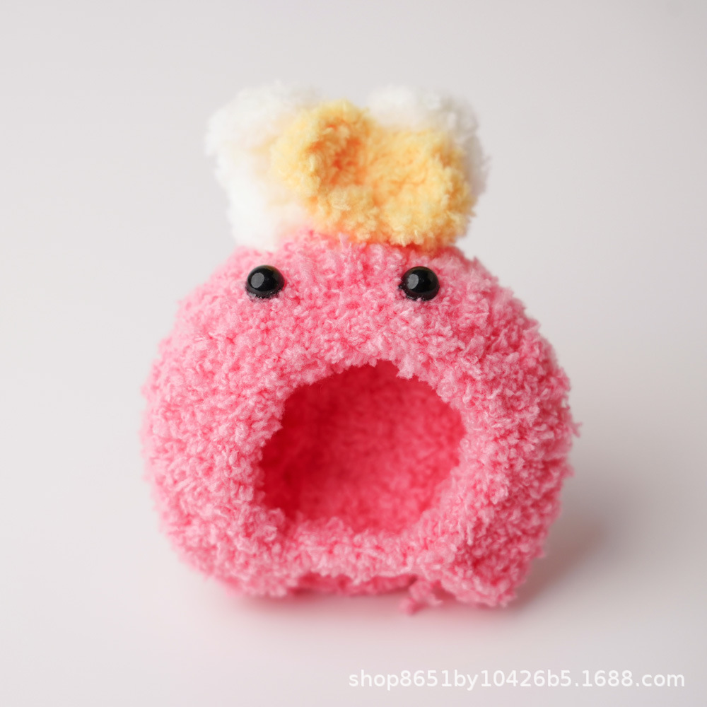 Pink chicken head cover
