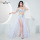 Qingcheng Dance New Belly Dance Dress Beautiful Elegant Large Swing Sauce Dress popsong Oriental Dance Dress