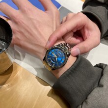 瑞士外贸手表批发防水钢带男士手表夜光日历石英表爆款男表代发