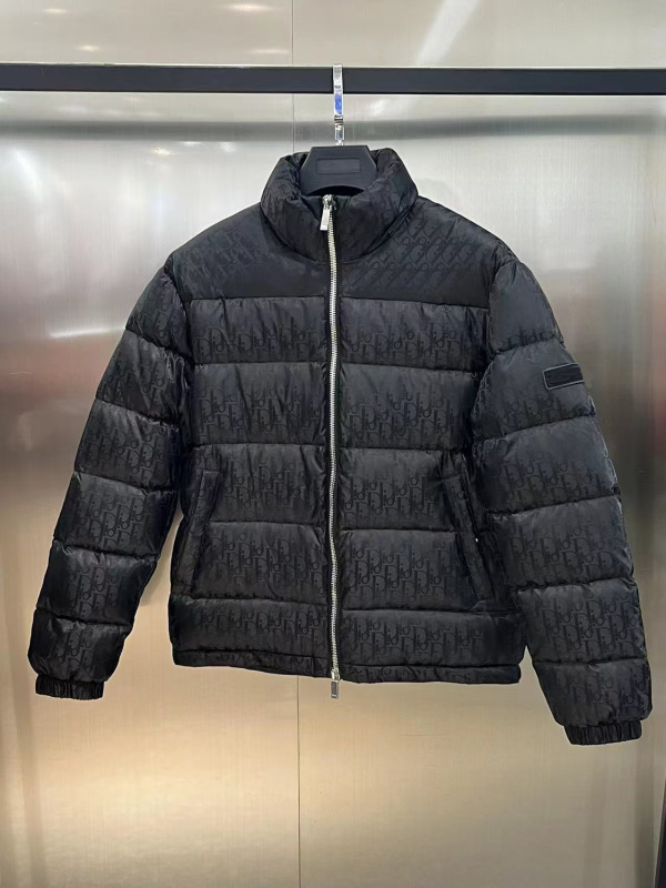 欧美风老花字母满印提花羽绒服白鸭绒立领羽绒外加厚套男女冬季潮|undefined