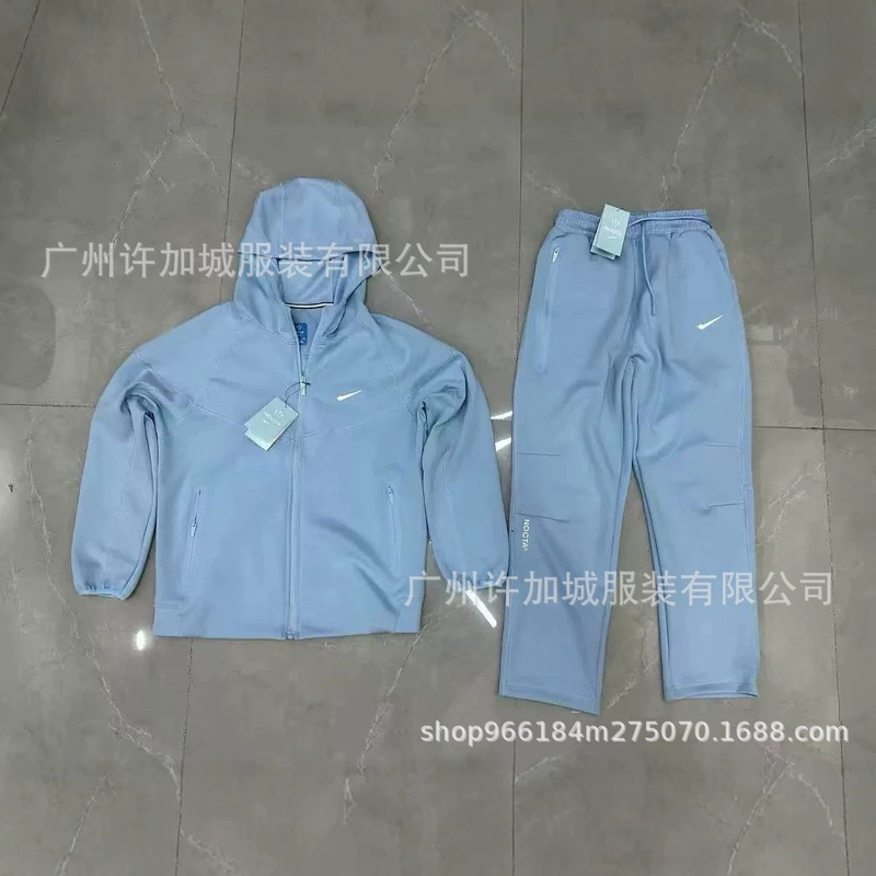 European Export Nk Collaboration Nocta Series Hooded Set Couple's Collaboration Model Spring and Autumn Casual Sports Jacket European Export Nk Collaboration Nocta Series Hooded Set Couple's Collaboration Model Spring and Autumn Casual Sports Jacket