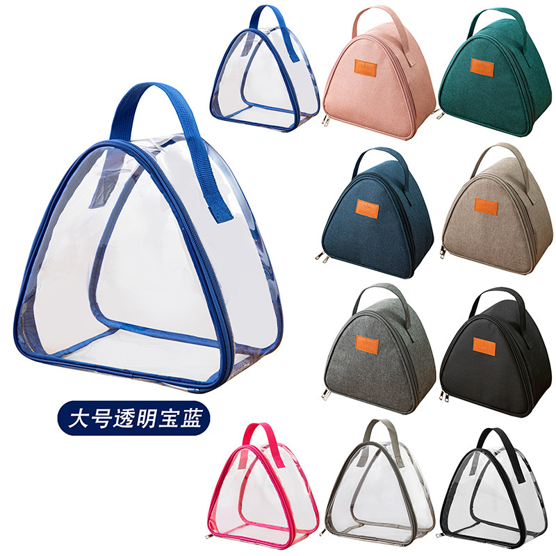弁当箱の手提げ保温袋のアルミ箔を厚くして保温して弁当箱の袋を包んで食事をします。|undefined