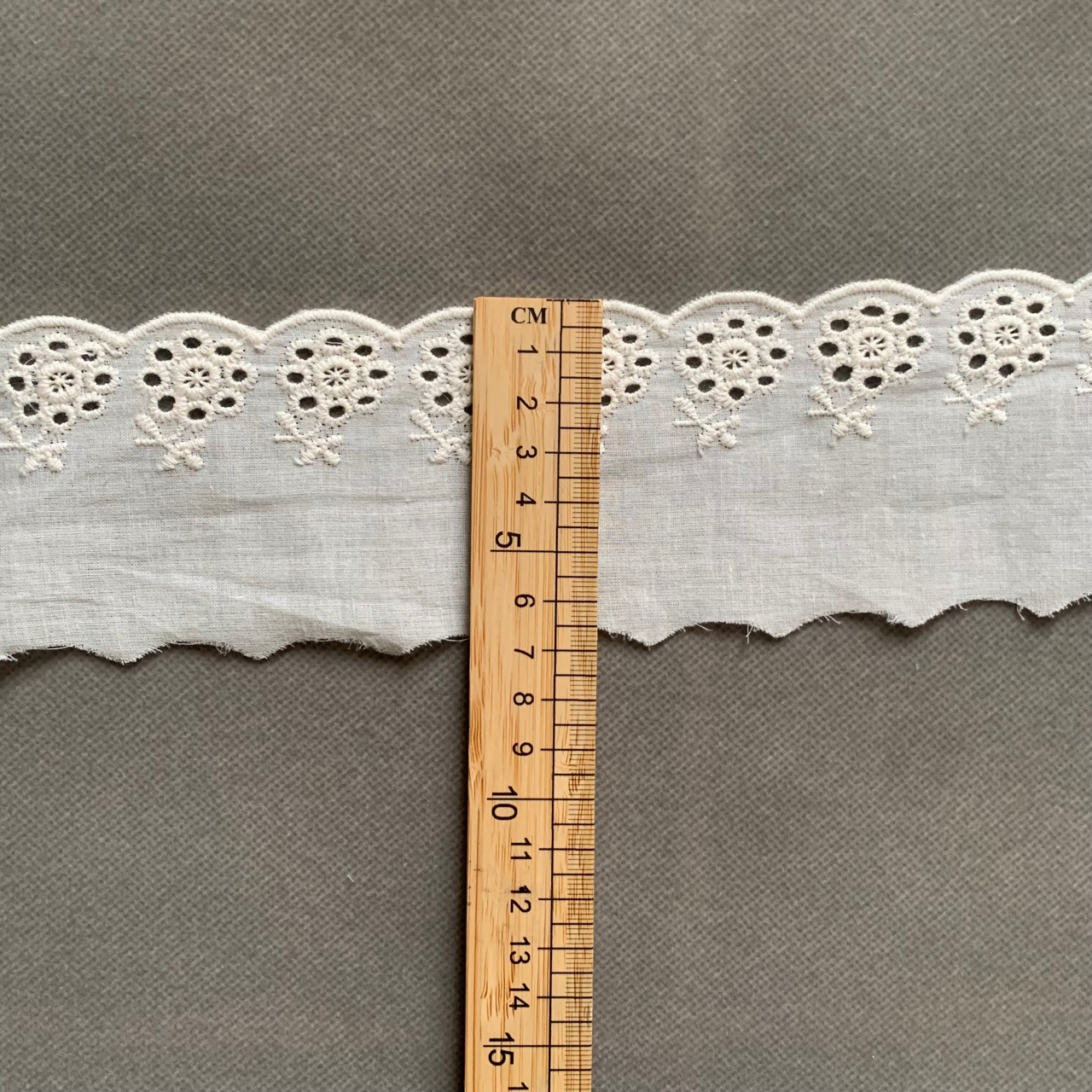 批发棉布条码刺绣花边 百搭时装洛丽塔DIY 童装娃衣领辅料宽6.5cm