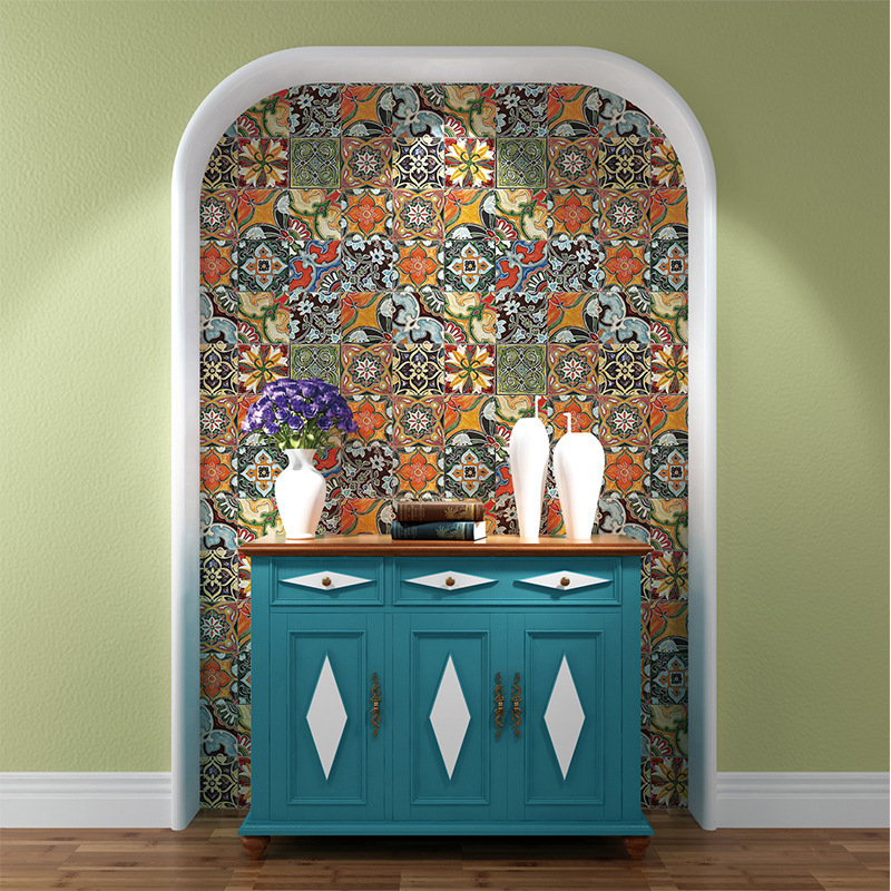 Vintage Tile Light Luxury Moroccan Tile Design Kitchen Balcony Floor Tile Toilet Bathroom Tile Embossed 150 Vintage Tile Light Luxury Moroccan Tile Design Kitchen Balcony Floor Tile Toilet Bathroom Tile Embossed 150