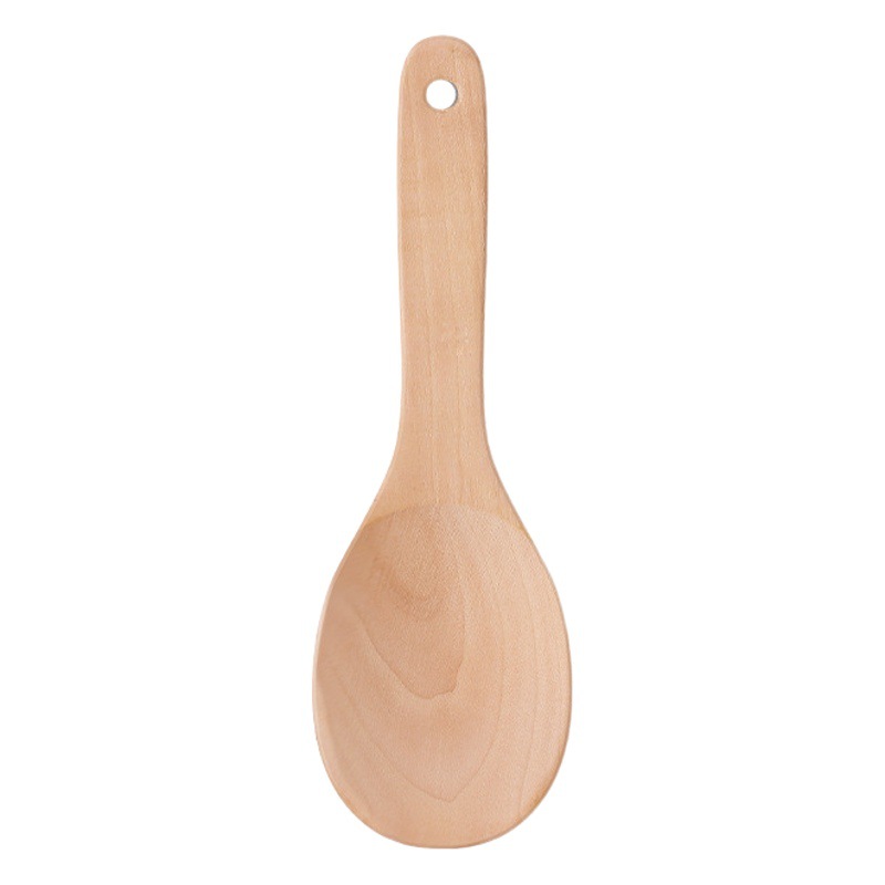 Cuchara de arroz de loto multiusos de madera cocina de arroz para el hogar cuchara de arroz utensilios de cocina no lastiman revestimiento palillos regalos