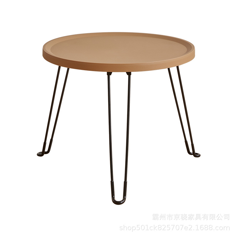 Mesa de café sala de estar hogar plegable Mesa Redonda sofá moderno balcón mesa lateral tatami mesa baja Ventana de Bahía Mini pequeña mesa redonda