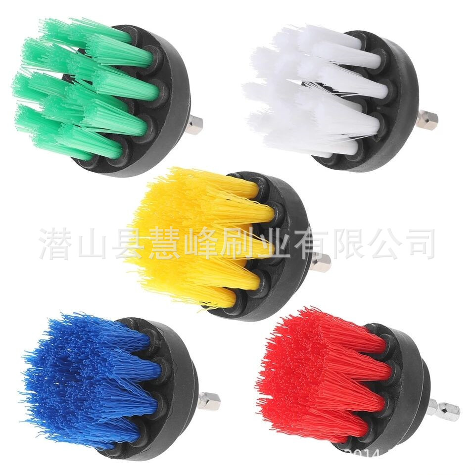 电动清洁刷电钻刷头瓷砖刷百洁布地板刷厨房海绵刷家用刷子多功能