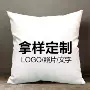 办公室定制客厅餐厅抱枕套