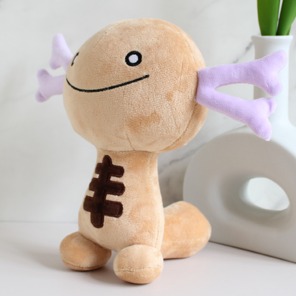 现货跨境Wooper Paldea Plush乌波帕底亚宝可梦游戏公仔毛绒玩具-阿里巴巴
