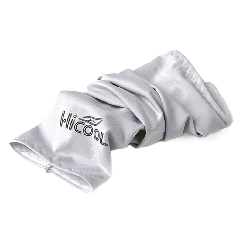 Korean version of outdoor ice silk sleeves riding sports sunscreen anti-fouling sleeves driving anti-ultraviolet gloves a generation of hair