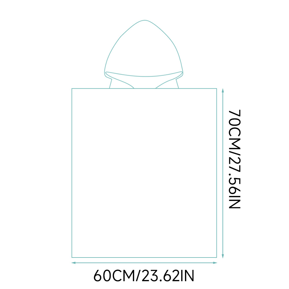 Algodón 100% algodón capa para niños toalla de baño capa bebé toalla de baño con capucha absorbente de dibujos animados estampado de playa bata de baño