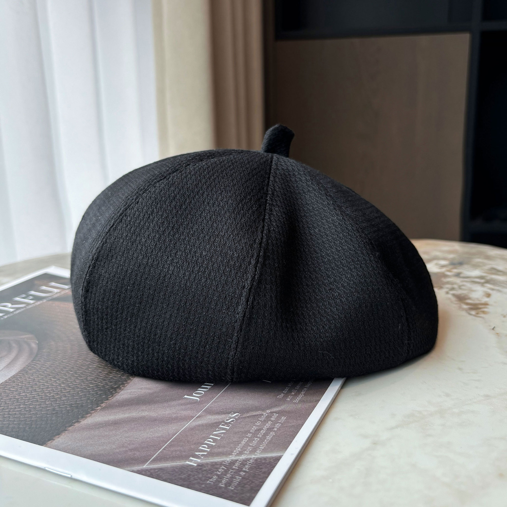 E-707 black light plate beret