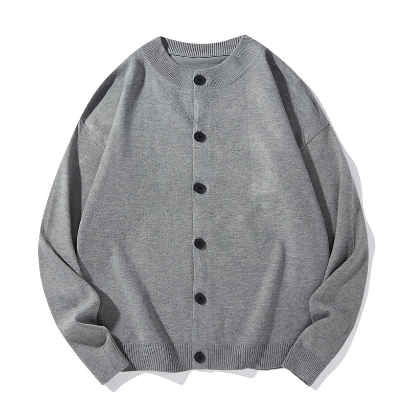 Oversized Knit Cardigan – Minimalist Open-Front Sweater For Men (M-Xxl, Black/White/Gray) Fashion Trends_voghion.com