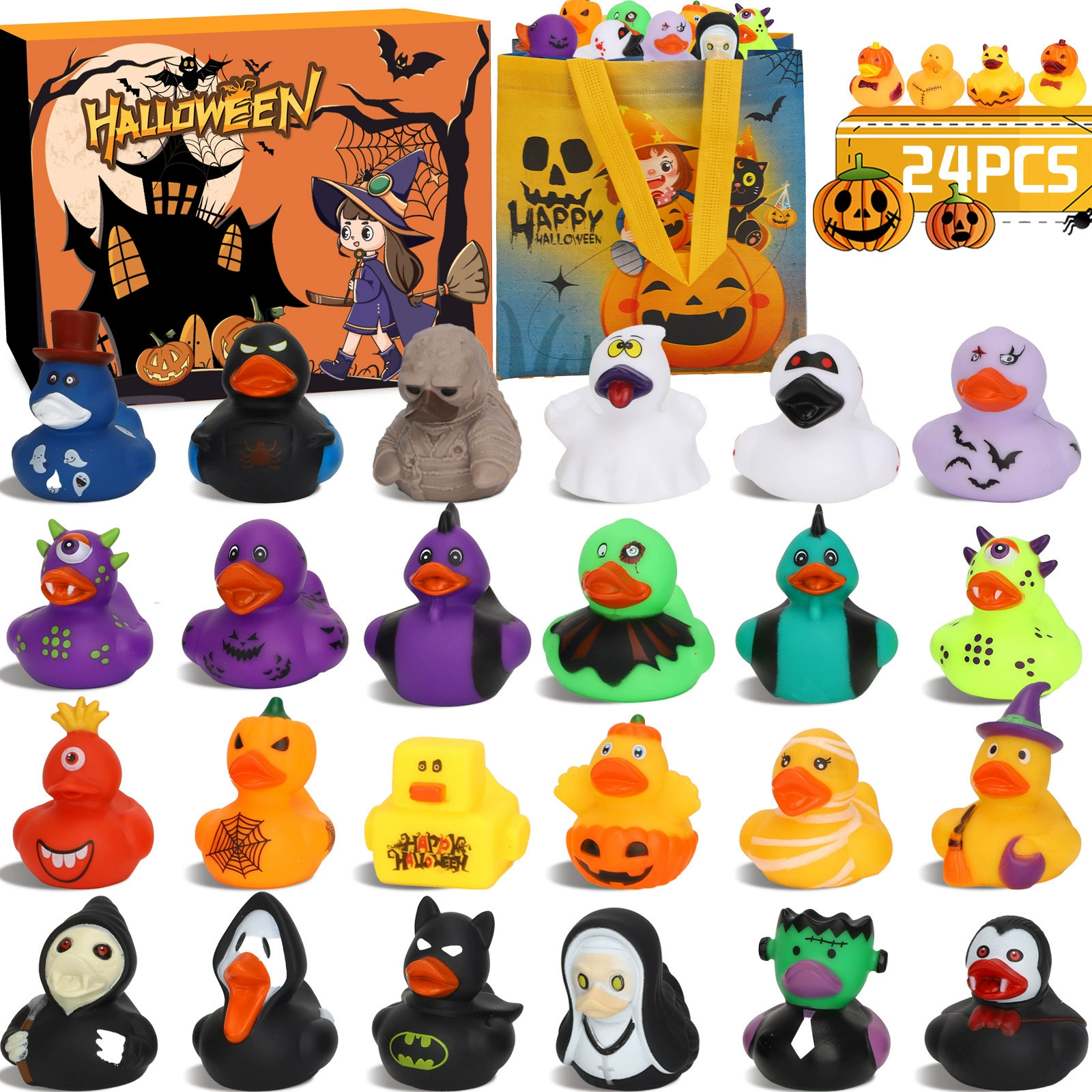 B.Duck, игрушка-призрак, для импорта, Хэллоуин, утка