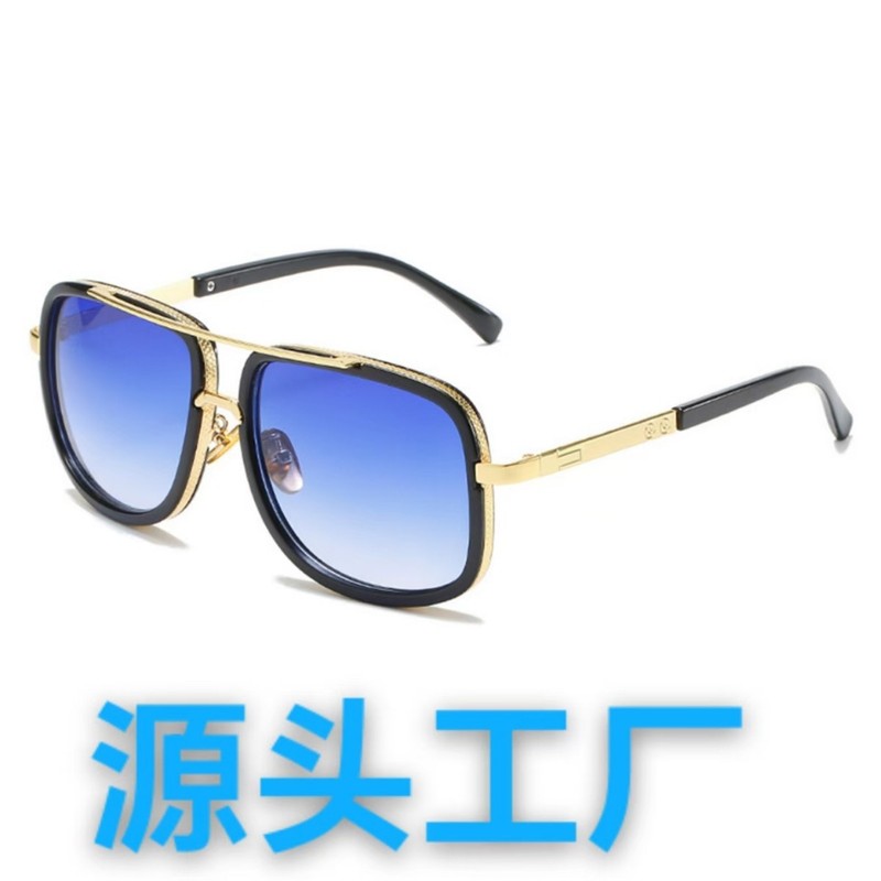 2025跨境爆款蒂家提斯太阳镜金属潮流街拍复古墨镜1828欧美太|undefined