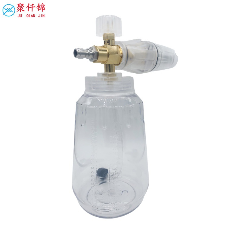 Foam Spray Bottle Car Wash Water Gun Cleaning Accessories Adjustable High-Pressure Washer Pa Bottle Nozzle Spray Cleaning for Car Use