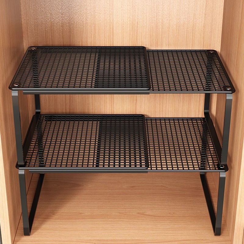 Bathroom Punch-Free Moisture-Proof Storage Rack Telescopic Shoe Rack Storage Partition