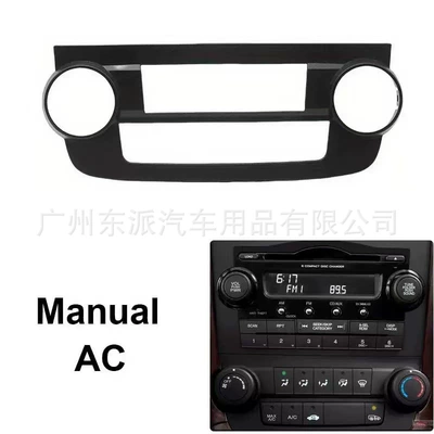 Suitable for 2007-2011Honda Crv/Honda Crv Central Control Navigation Air Conditioning Trim Panel Navigation Air Conditioning Veneer Frame (Other Car Video) - manual-air-conditioning