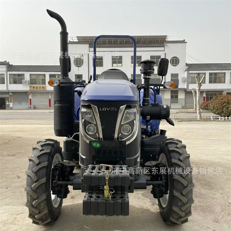 高配四驱雷沃拖拉机 全国物流中拖轮式拖拉机 旋耕农用四轮耕整机