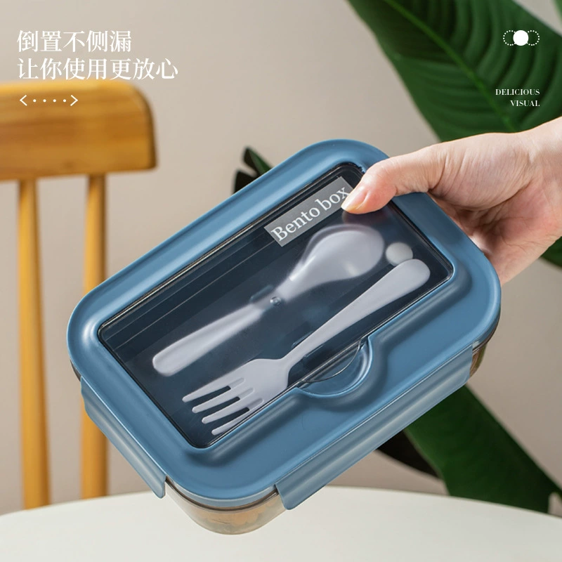 Children's lunch box, plastic mini box, extra-long thermos