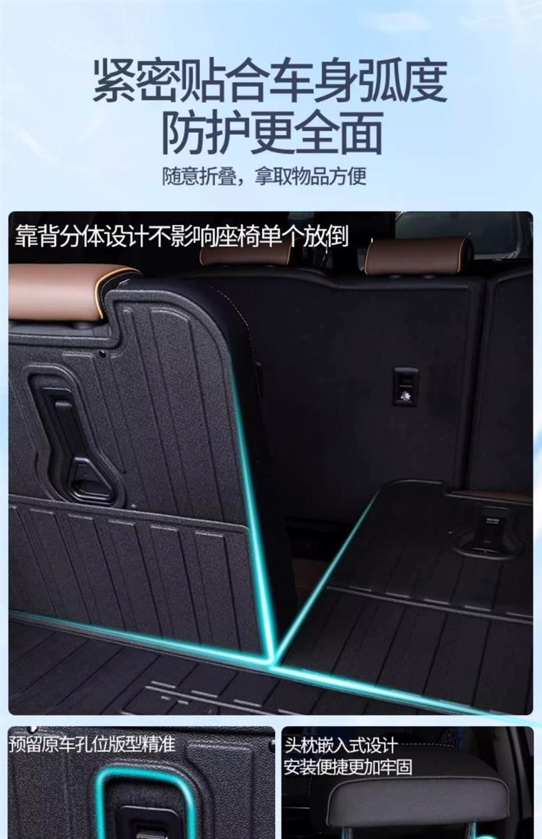 Tpe2024 Imported Bmw X2 Special Trunk Mat Waterproof Interior Supplies Modified Car Trunk Mat