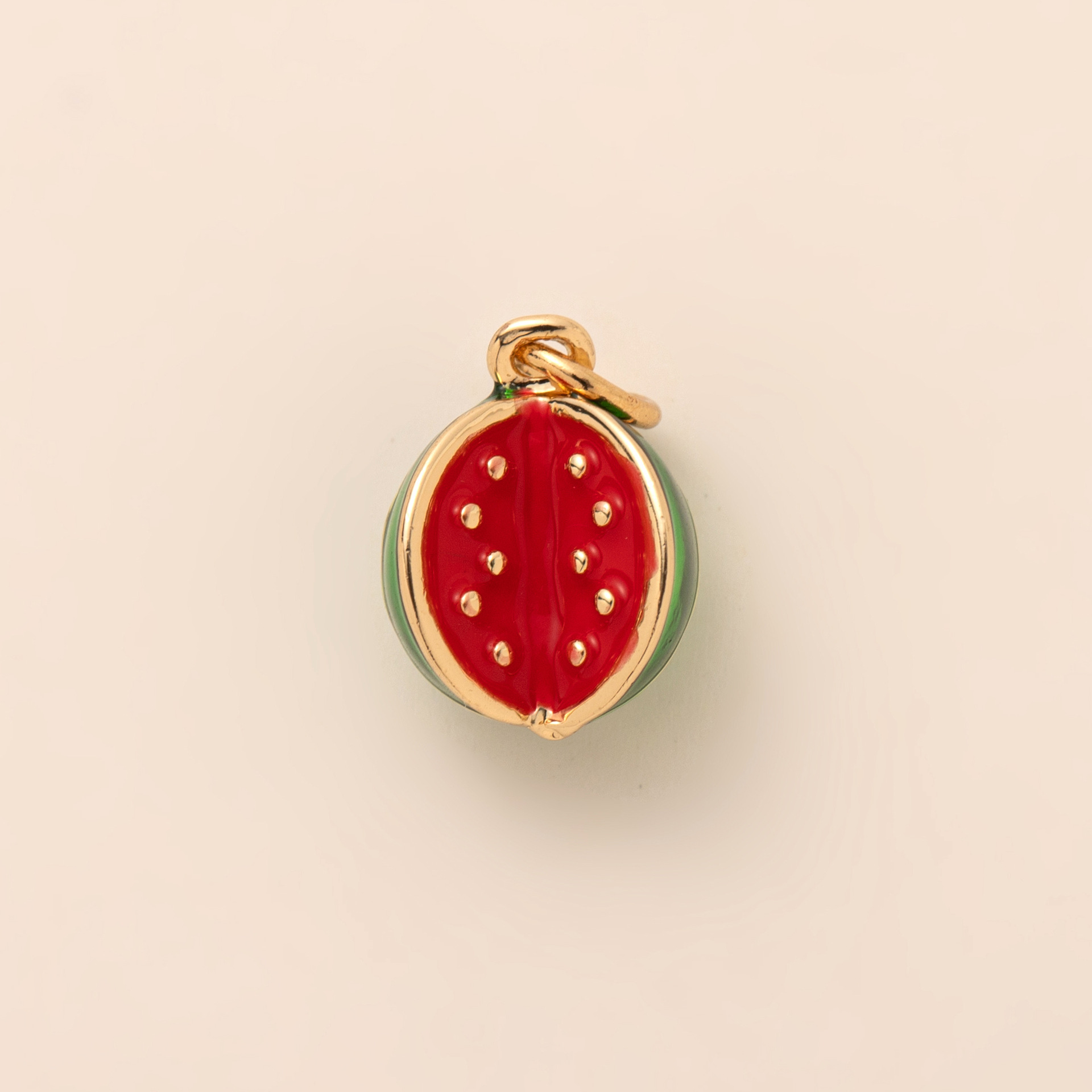 3g Weight 0.03µm Gold Plating Thickness Pendant Jewelry Making Type 14K Gold Plated Plating Material ball chain Chain Type 1 Piece Quantity Copper Material Lemon, Cherry, Fruit, Strawberry, Watermelon Pattern Cute, Simple Style Style Plating Craft 1 Piece Copper 14K Gold Plated Lemon Cherry Fruit Polished Pendant DIY Jewelry Accessories 2