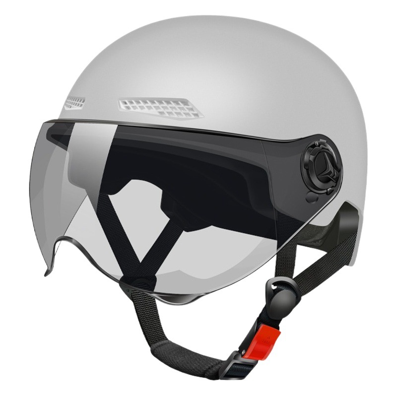 3C certification helmet electric car men's and women's ABS half helmet sunscreen UV protection riding helmet summer breathable