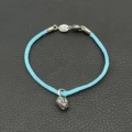 Blue Heart Bracelet