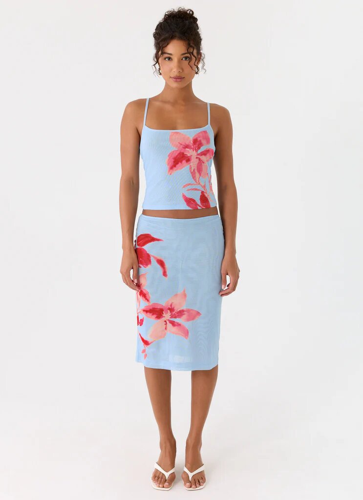 Floral Print Slim Fit Suit Dress For Women Sexy Suspender American Style Summer Clothing_ecoleips.com