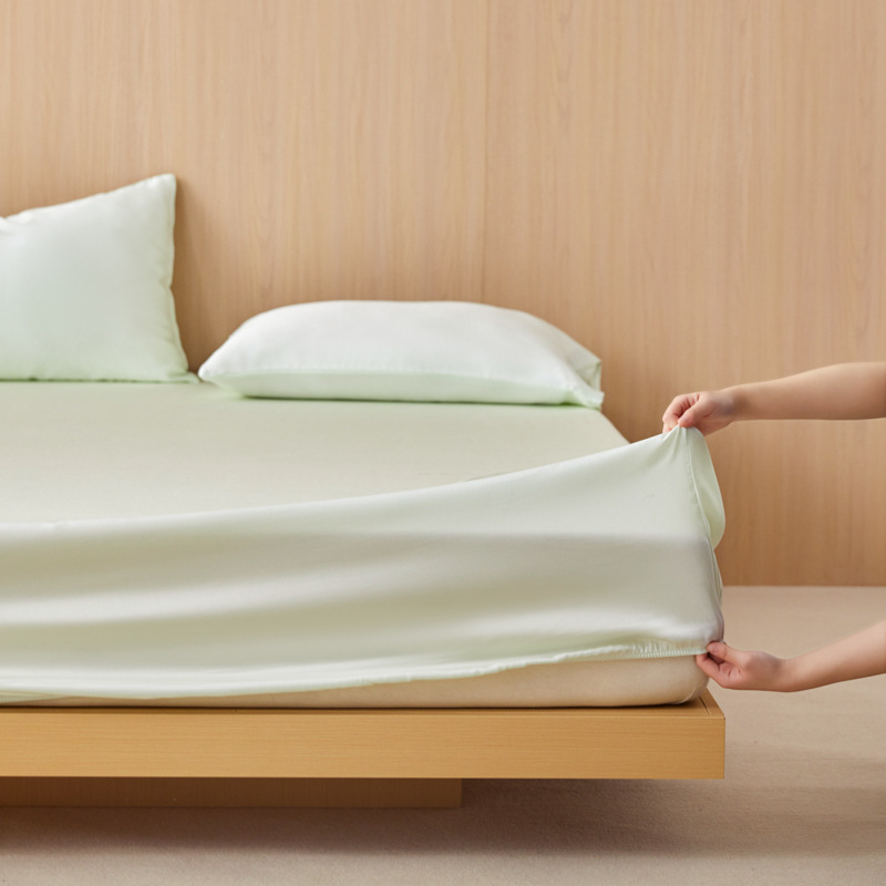 Colcha de cama Tensi de una sola pieza, funda de cama de verano 60S, funda protectora de colchón fresco, cama doble individual, todo incluido, juego de cama sucia