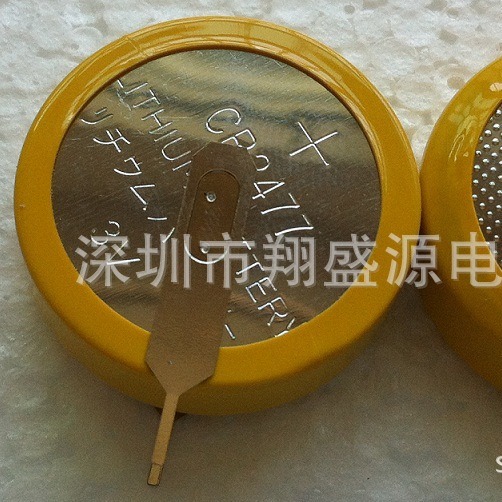 供应3VCR2477纽扣立式焊脚电池,煤矿人员定位卡专用电池 保温杯