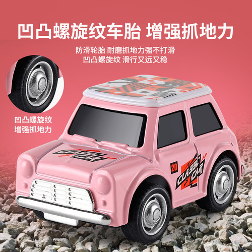 Children's Rebound Car Mini Alloy Car Toy Car Set Various Simulation Models Shockproof