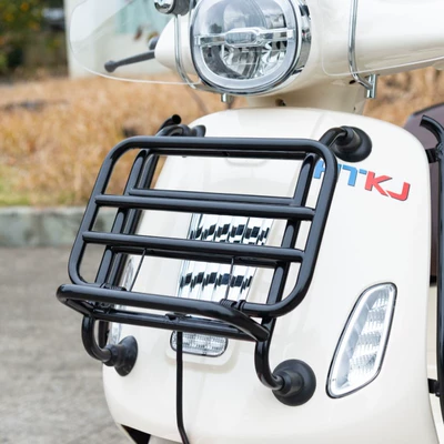 Motorcycle front windshield Windshield, Backrest, Rack, Tail - front-shelf-black