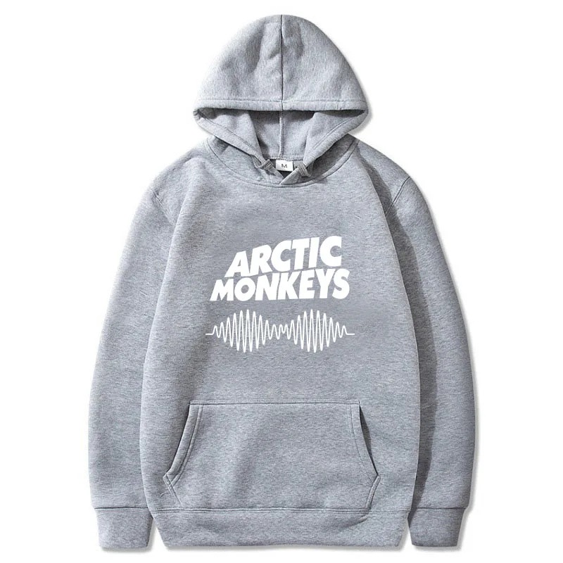 Otoño hombres y mujeres moda suéter rock ártico mono estampado suéter hip-hop abrigo de mujer rapero pelo