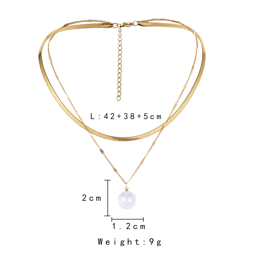 Fashion Butterfly Titanium Steel Gold Plated Pendant Necklace Colorza_colorza_3