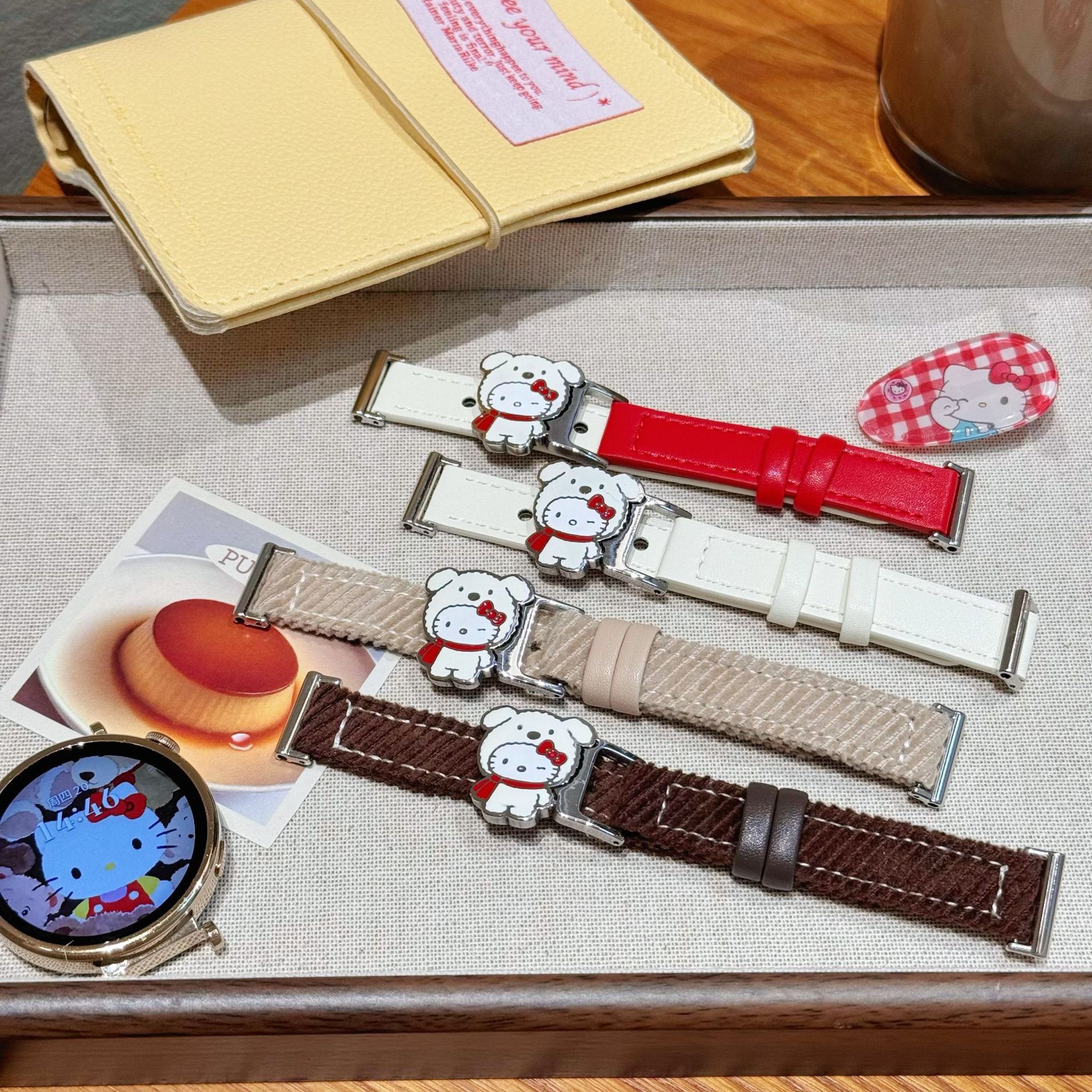 Scarf Kt Doll Strap Suitable for Huawei Watch8910/Watch2/Gt4/Gt3/Gt2Fit3 Strap