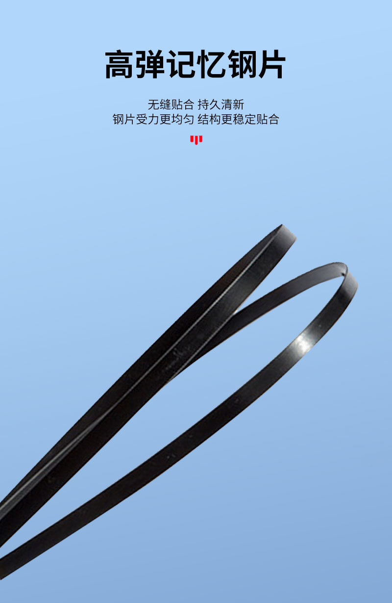 Wholesale multifunctional head-changing boneless wiper universal fit any model universal front wiper factory direct sales