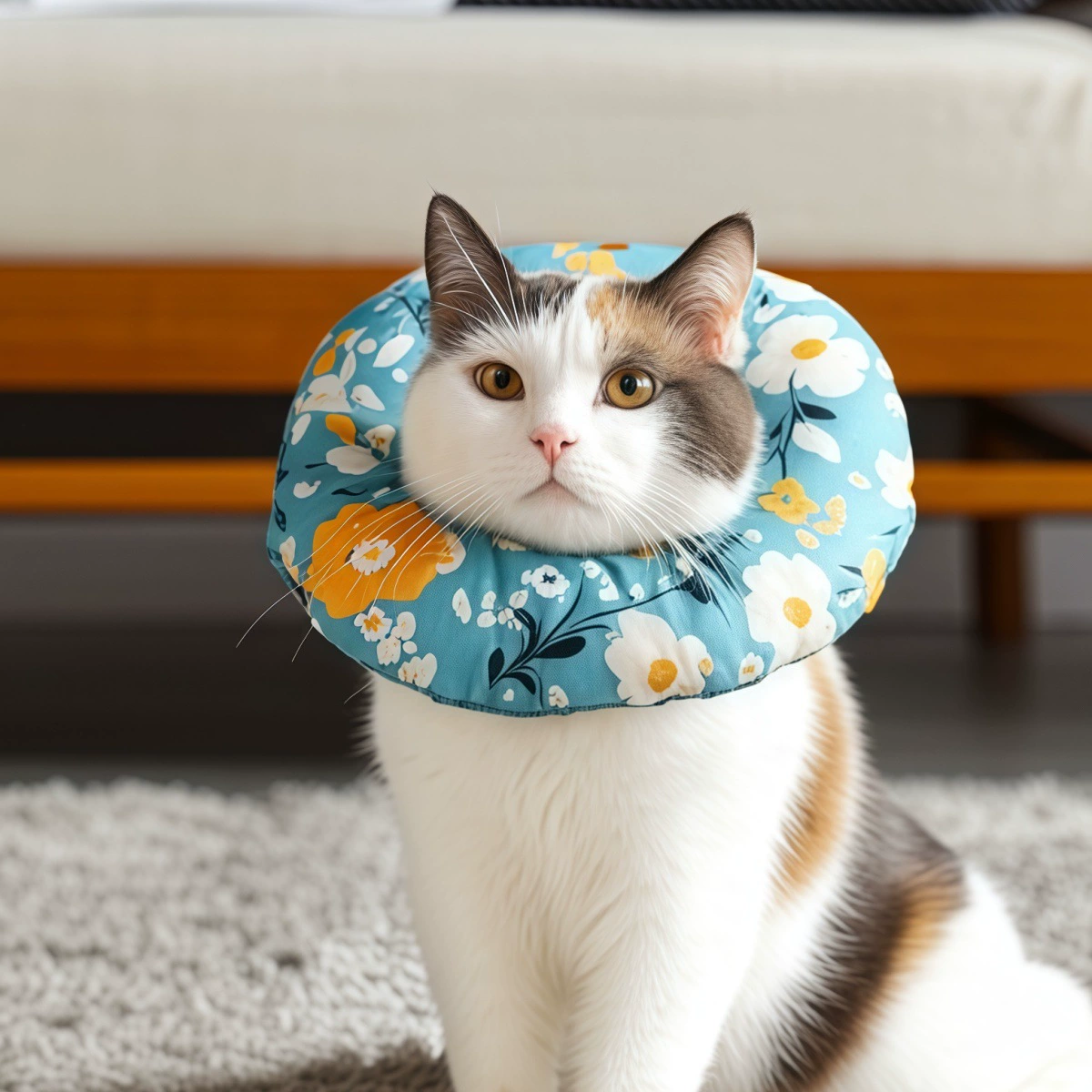 Водонепроницаемый кошачий собачий ошейник Элизабет